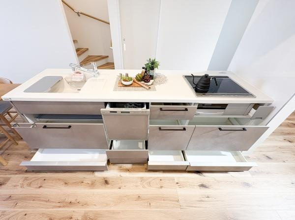 大在浜　新築の居間・リビング|※内観パースは、イメージです。