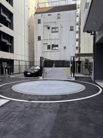 クインテット錦糸公園の駐車場