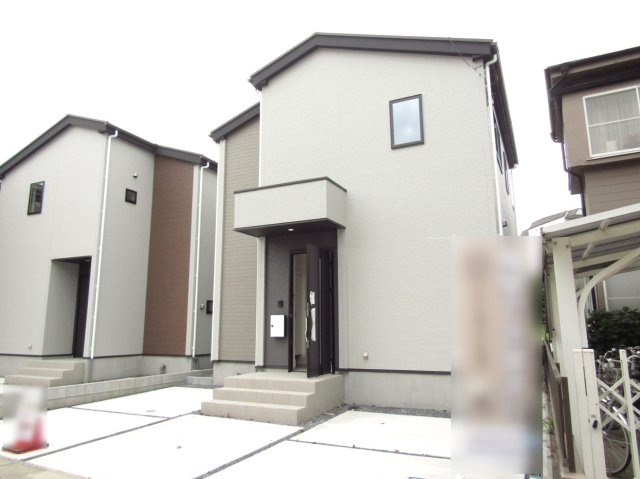 草加市手代3丁目 新築分譲住宅 1号棟の外観