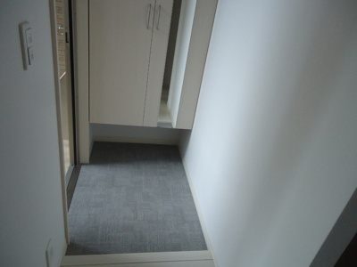 【玄関】 | D-ROOM大屋 B棟１LDKT | ゆったりとした玄関です