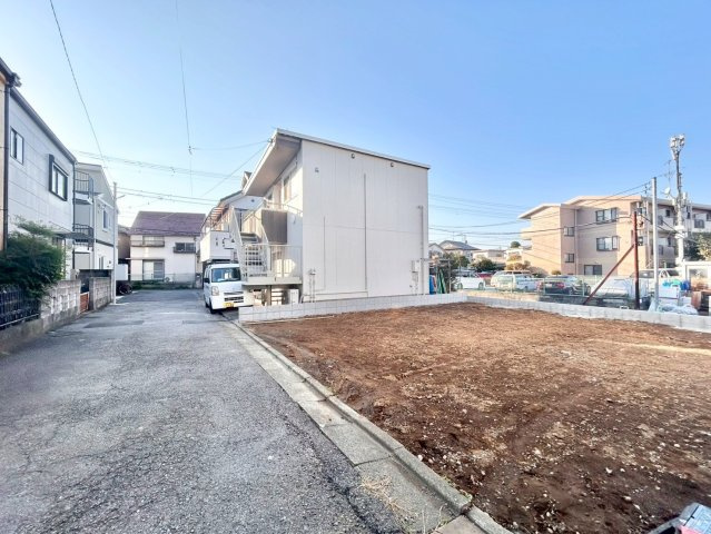 板橋区赤塚7丁目　建築条件無し売地の前面道路含む現地写真|2025.10.30撮影

ご内見希望・資料請求などお気軽にお問い合わせ下さい！
03-5990-5201