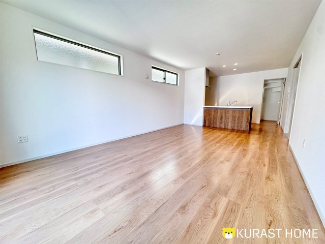 長岡京市井ノ内南内畑　新築戸建の居間・リビング