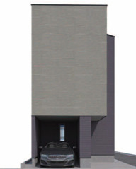 【外観パース】 | 【名古屋市北区長田町3丁目54新築戸建】✨️仲介手数料無料✨️杉村小学校・若葉中学校