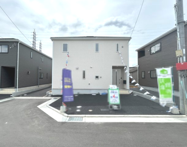 和泉市寺田町新築戸建3号棟の外観|現地写真②
