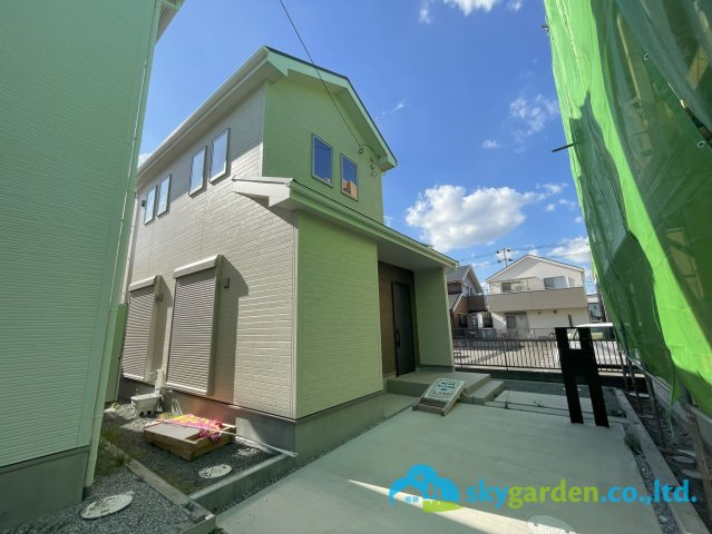 平塚市四之宮3丁目　未入居戸建　全7区画4号棟の外観