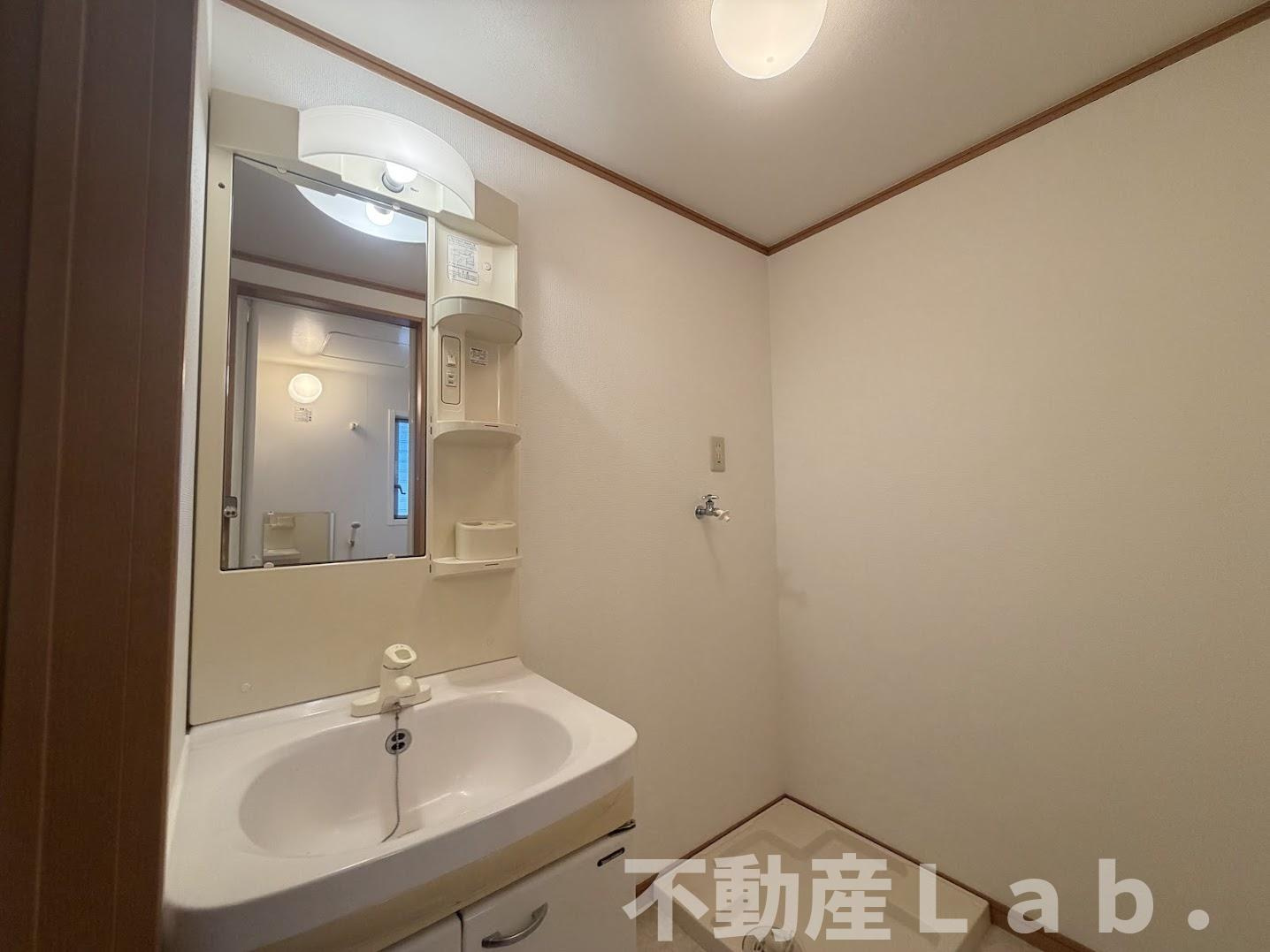 フラワーコーポ立岡Cの洗面所