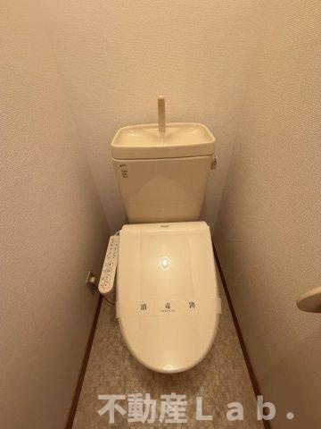 フラワーコーポ立岡Cのトイレ