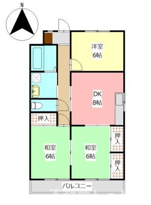 センチュリーハイツの間取り