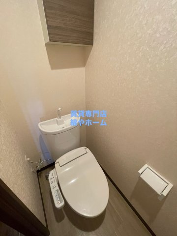 Warm天下茶屋のトイレ|シンプルで使いやすいトイレです