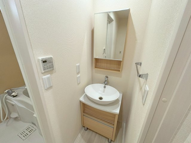 フジパレス三津屋Ⅴ番館の洗面所