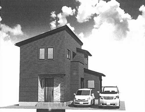 綾瀬市深谷中2丁目　新築戸建全3棟　2号棟の外観