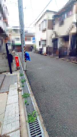 東大阪市末広町中古戸建の前面道路含む現地写真