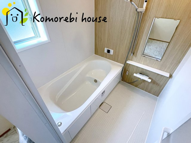 桶川市神明一丁目895番　新築一戸建て　ハートフルタウン　Aの浴室|1日の疲れを癒す1坪風呂♪
今日も1日お疲れさまでした♪