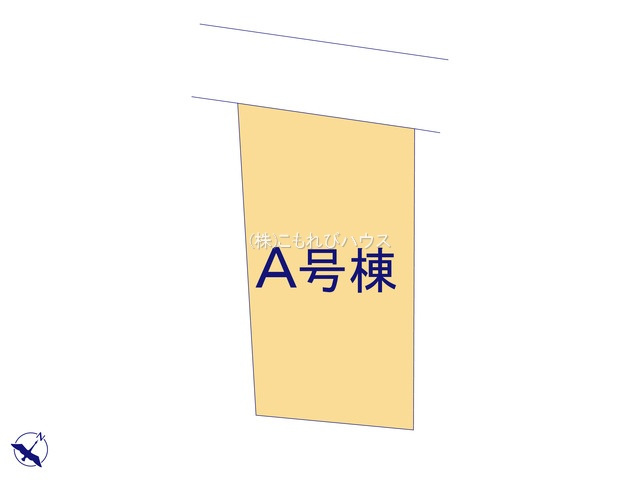 桶川市神明一丁目895番　新築一戸建て　ハートフルタウン　Aの区画図|A号棟