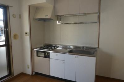 【キッチン】 | ファインレジデンスＫＮ | 2口ガスコンロ付きシステムキッチン