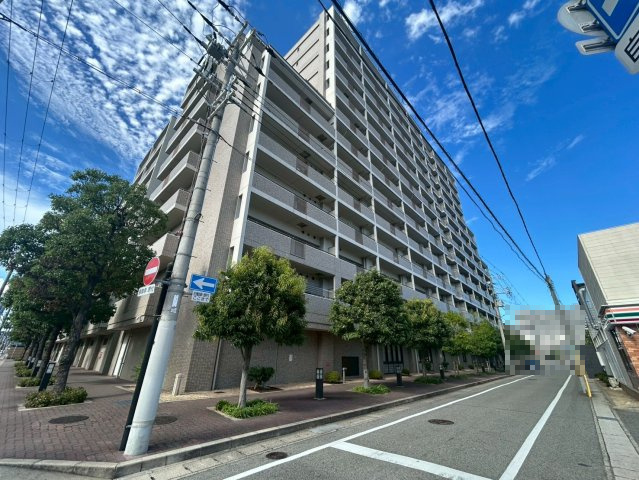 【成約済】阪急西宮マンションの外観|落着きのある外観。