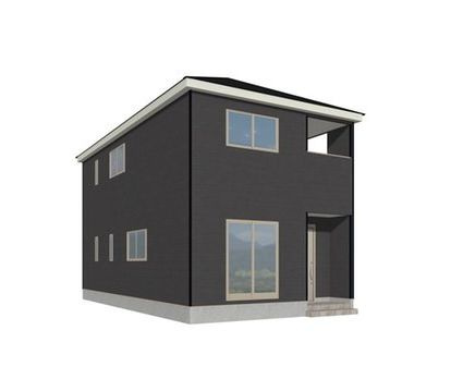 結城市結城　第42　2号棟の外観パース|完成予想パースです