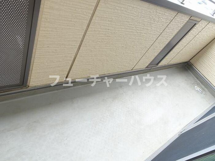ロイヤルクレール　Ａのバルコニー