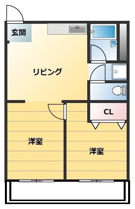パークハイツ浜寺の間取り
