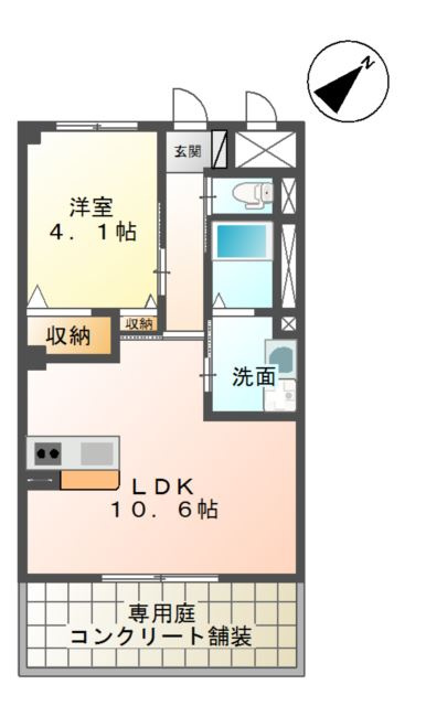 ＮＥＶＥＲ　ＣＨＡＮＧＥ（ネバーチェンジ）の間取り