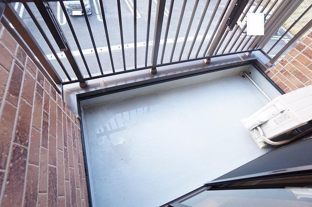 アヴニール遠賀Ｄのバルコニー