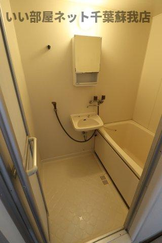 旭五所ハイツの浴室|お風呂です