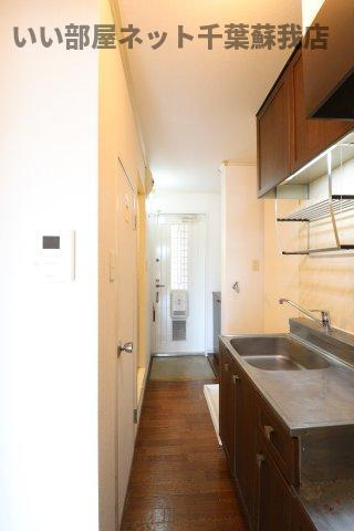 旭五所ハイツのキッチン|キッチンです