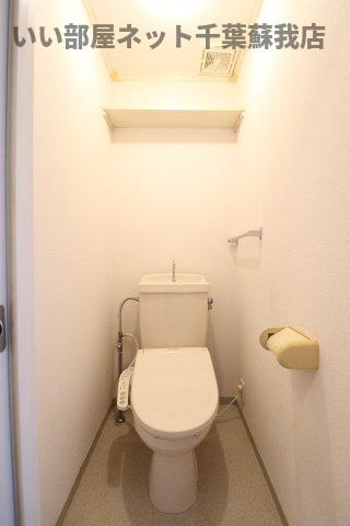 旭五所ハイツのトイレ|トイレもきれいです