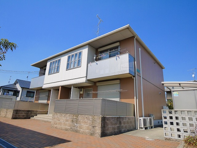 シュウ　メゾン　Ａ・Ｂの外観|外はこのようになっています