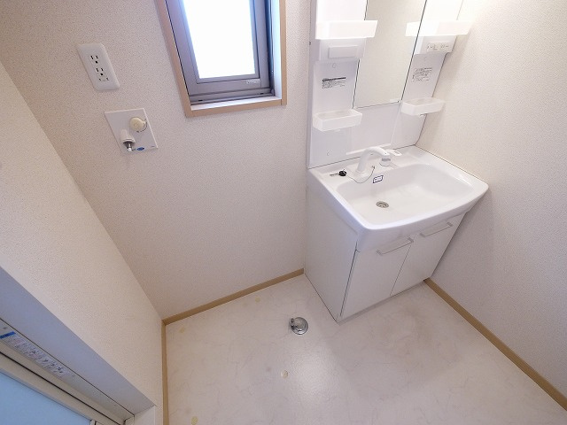 シュウ　メゾン　Ａ・Ｂの洗面所|洗面所です