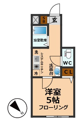 【間取り】 | バーミープレイス浜田山358