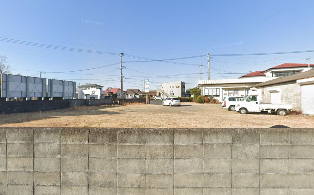 都城市千町の売地の外観