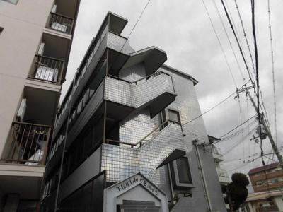 【外観】 | 下新庄シングルハイツ | レトロな外観です