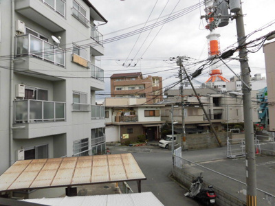 【展望】 | 下新庄シングルハイツ | バルコニーからの景色です