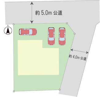 【区画図】 | 東大和市芋窪6丁目　中古戸建　【全1棟】