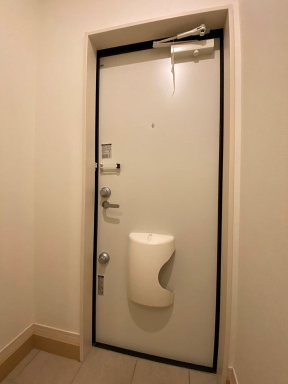 ザ・グランメゾン盛岡の玄関