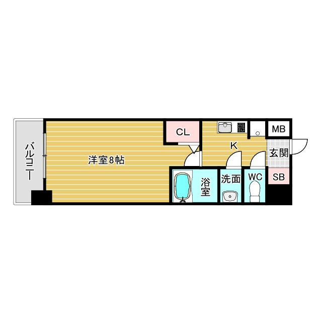 PHOENIX新大阪の間取り