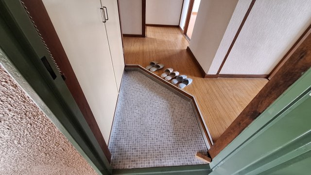 第一辻ハイツのバルコニー