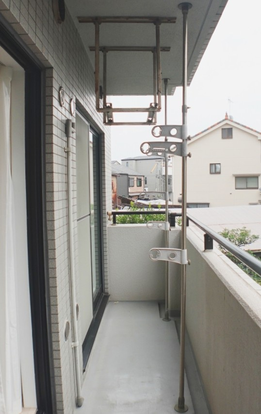 藤和シティコープ西新井のバルコニー