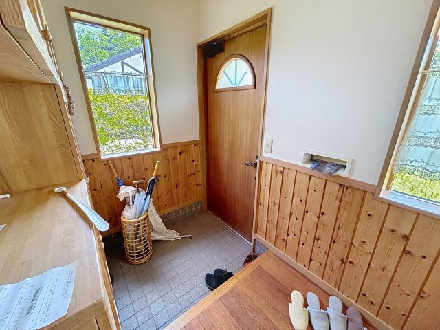 吹き抜けるミドリの風