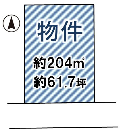 小山市神鳥谷の土地図