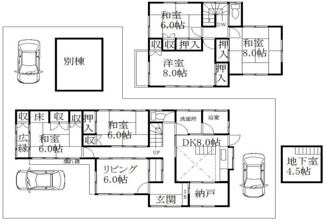 【間取り】 | 白岡市上野田戸建