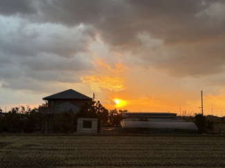 【展望】 | 中古戸建　神戸市西区神出町宝勢 | お部屋からきれいな夕陽が望めます