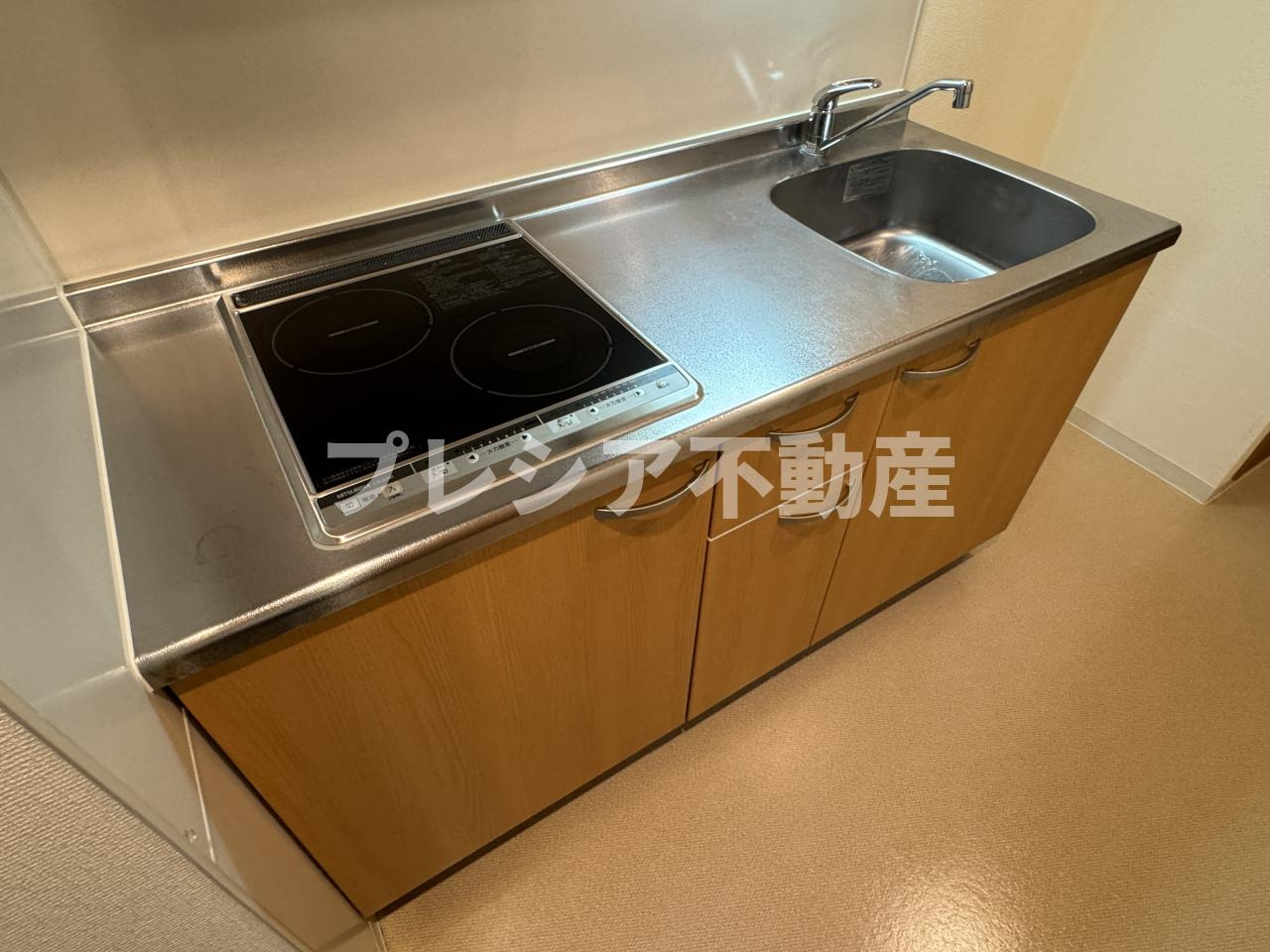 ディア甲子園口のキッチン