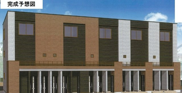 大野城市仲畑１丁目のアパートの外観