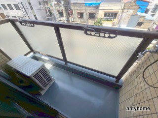 グランアムール　仲介手数料無料のバルコニー