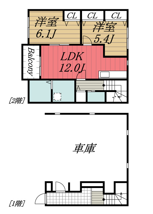 【間取り】