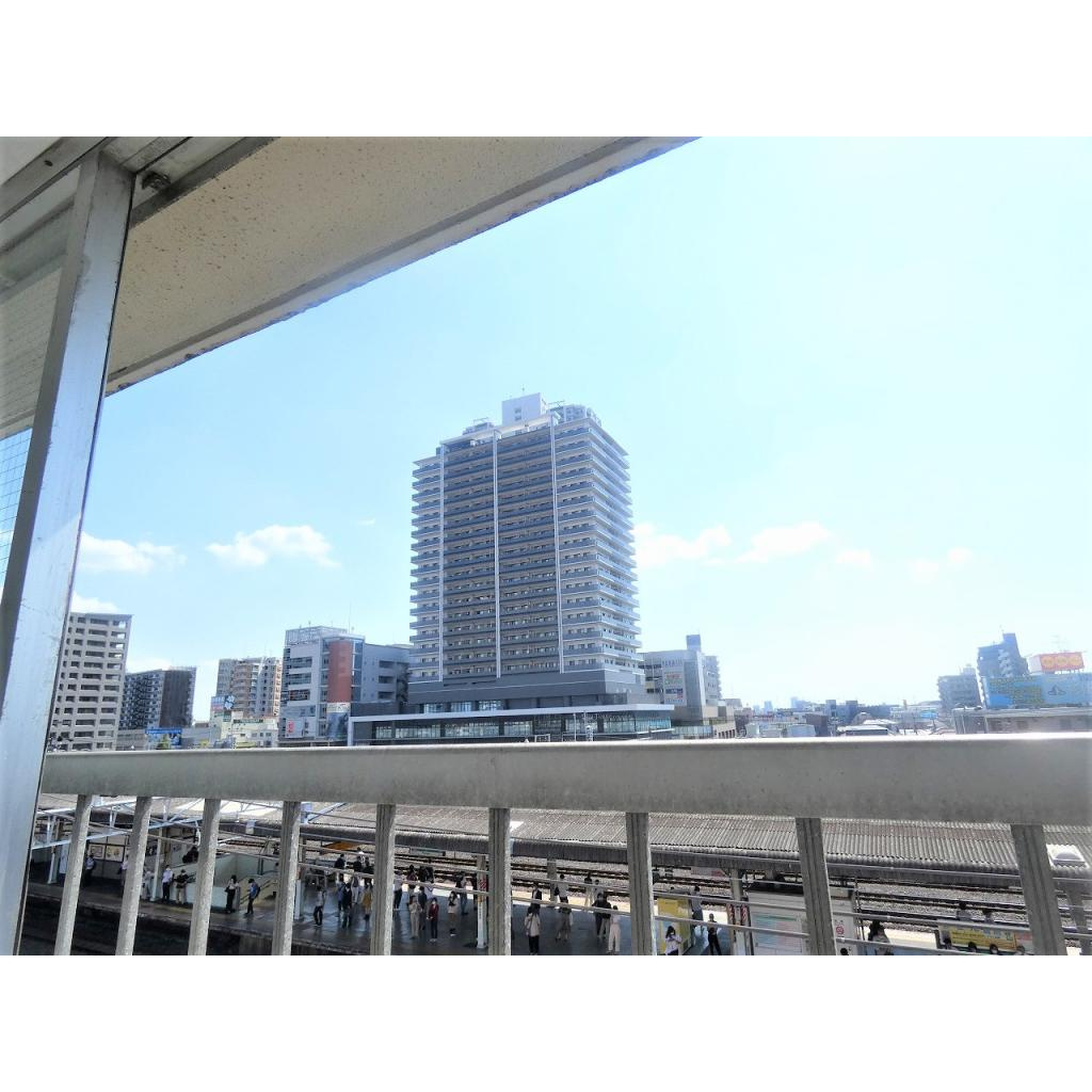 橋本ビルの居間・リビング|洋室からの【 眺望 】