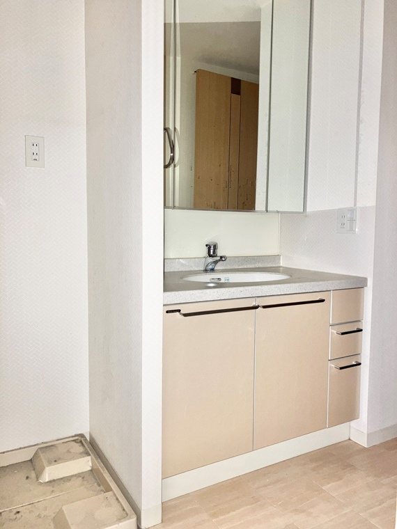 クオリア日本橋の洗面所