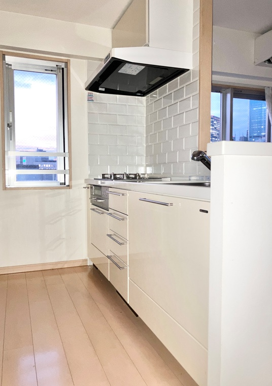 クオリア日本橋のキッチン